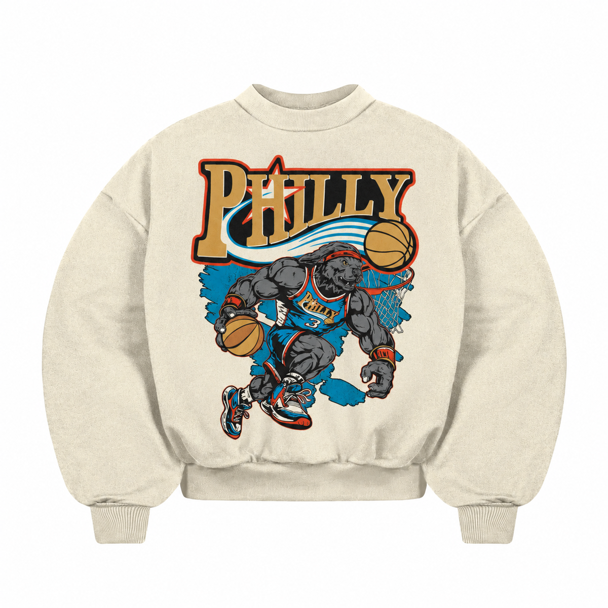 Philly Hoops Vintage Sweatshirt